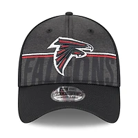 Men's New Era Black Atlanta Falcons 2023 NFL Training Camp 39THIRTY Flex Hat