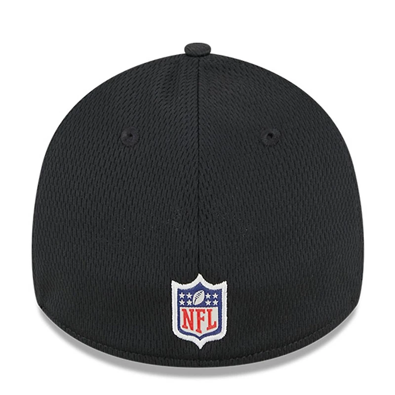 Men's New Era Black Atlanta Falcons 2023 NFL Training Camp 39THIRTY Flex Hat