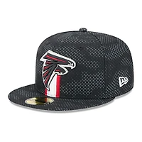 Men's New Era Atlanta Falcons 2024 Sideline 59FIFTY Fitted Hat