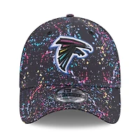 Men's New Era  Black Atlanta Falcons 2025 NFL Crucial Catch 39THIRTY Flex Hat