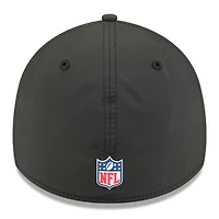 Casquette New Era noire Atlanta Falcons 2025 Sideline 39THIRTY Flex pour homme