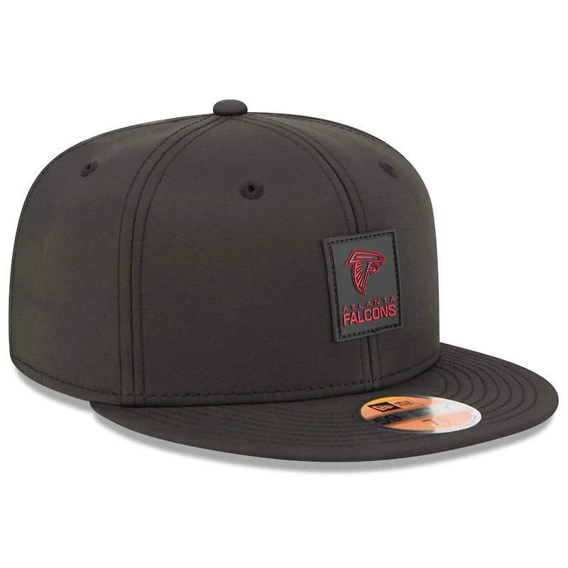 Men's New Era Black Atlanta Falcons 2025 Sideline  59FIFTY Fitted Hat