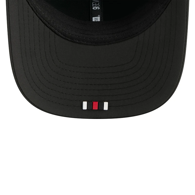 Casquette ajustable noire New Era 9SEVENTY Trucker des Falcons d'Atlanta 2025 pour homme