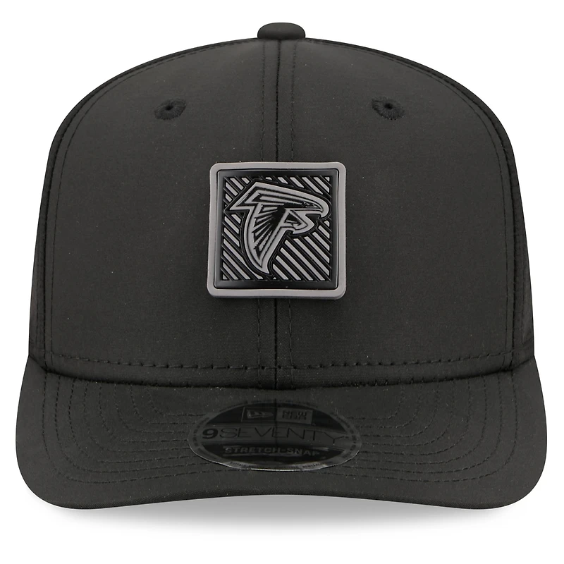 Men's New Era Black Atlanta Falcons 2026 NFL Training Camp 9SEVENTY Adjustable Hat