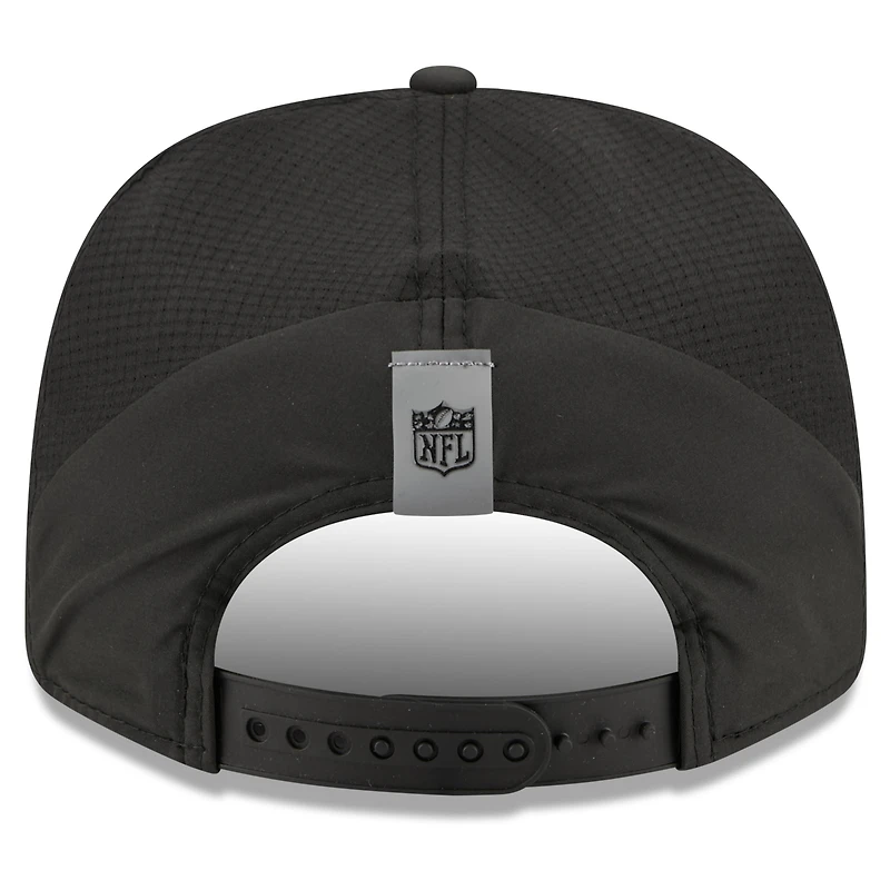 Men's New Era Black Atlanta Falcons 2026 NFL Training Camp 9SEVENTY Adjustable Hat