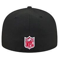Men's New Era Black Atlanta Falcons 59FIFTY Fitted Hat