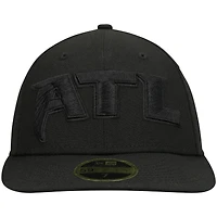 Casquette ajustée 59FIFTY II New Era pour homme, noir sur noir, homme