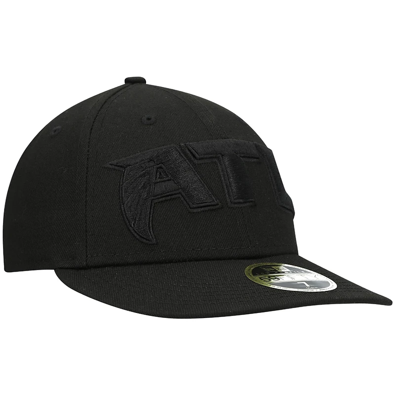 Casquette ajustée 59FIFTY II New Era pour homme, noir sur noir, homme