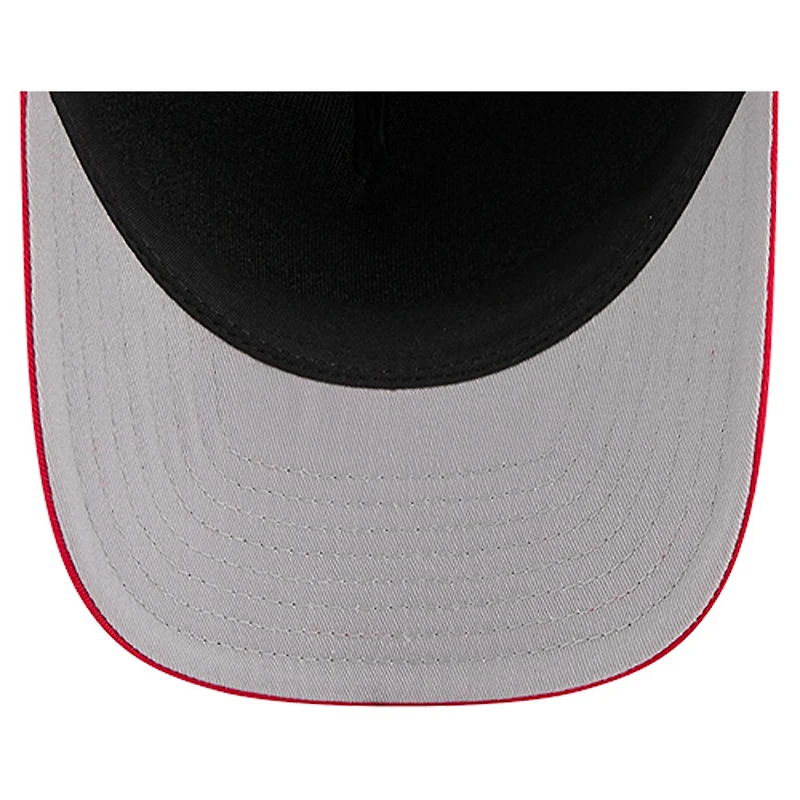 Casquette ajustable New Era noire Atlanta Falcons Arch 9FORTY A-Frame pour homme