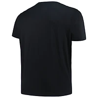T-shirt noir avec casque Big & Tall des Atlanta Falcons New Era pour hommes