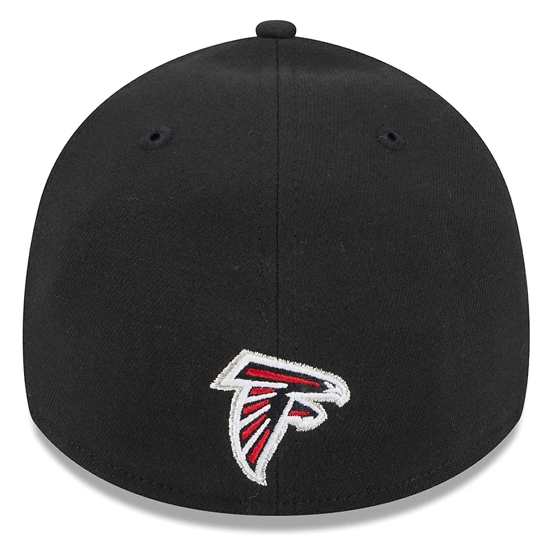 Men's New Era Black Atlanta Falcons City Originals 39THIRTY Flex Hat