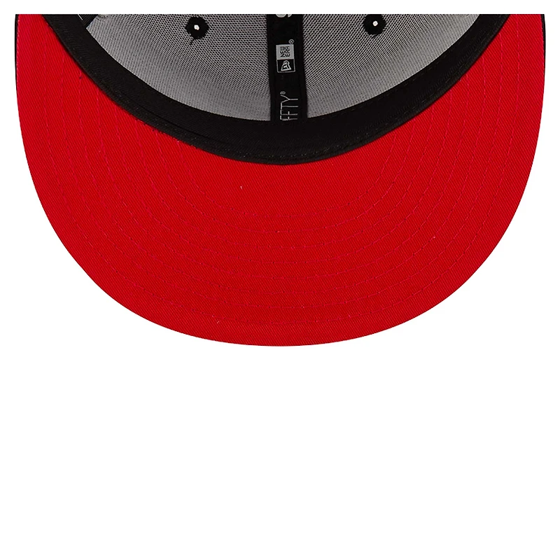 Men's New Era Black Atlanta Falcons  Helmet 9FIFTY Snapback Hat