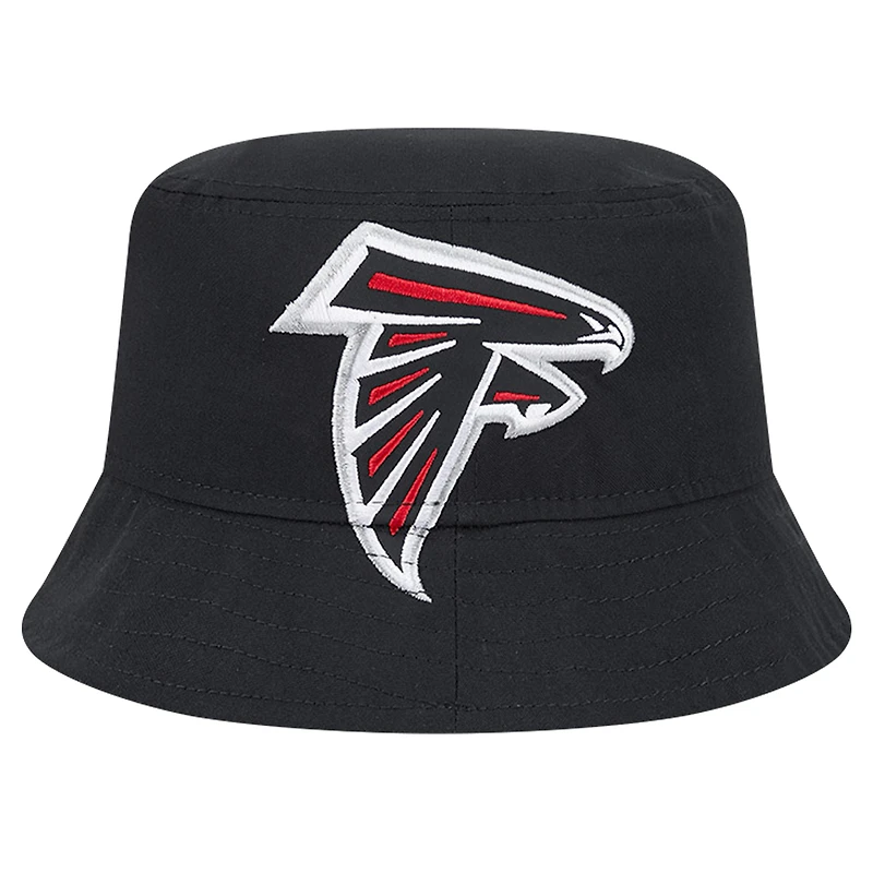 Men's New Era Black Atlanta Falcons Helmet Bucket Hat