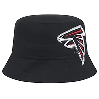 Men's New Era Black Atlanta Falcons Helmet Bucket Hat