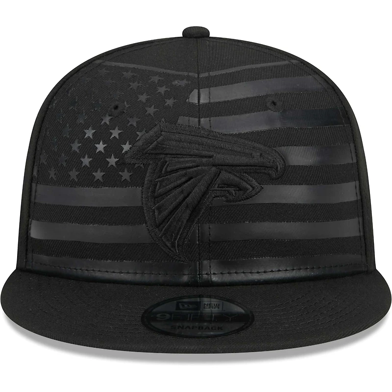 Men's New Era Black Atlanta Falcons Independent 9FIFTY Snapback Hat