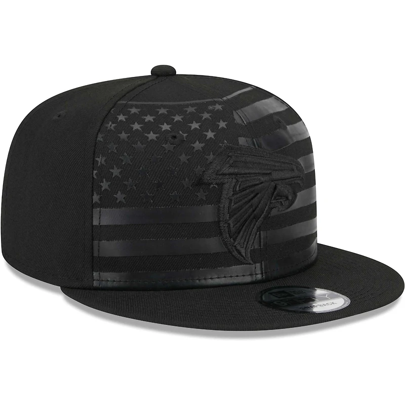 Men's New Era Black Atlanta Falcons Independent 9FIFTY Snapback Hat