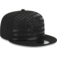 Men's New Era Black Atlanta Falcons Independent 9FIFTY Snapback Hat