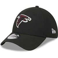 Casquette Flex 39THIRTY Main des Atlanta Falcons New Era pour homme, noire