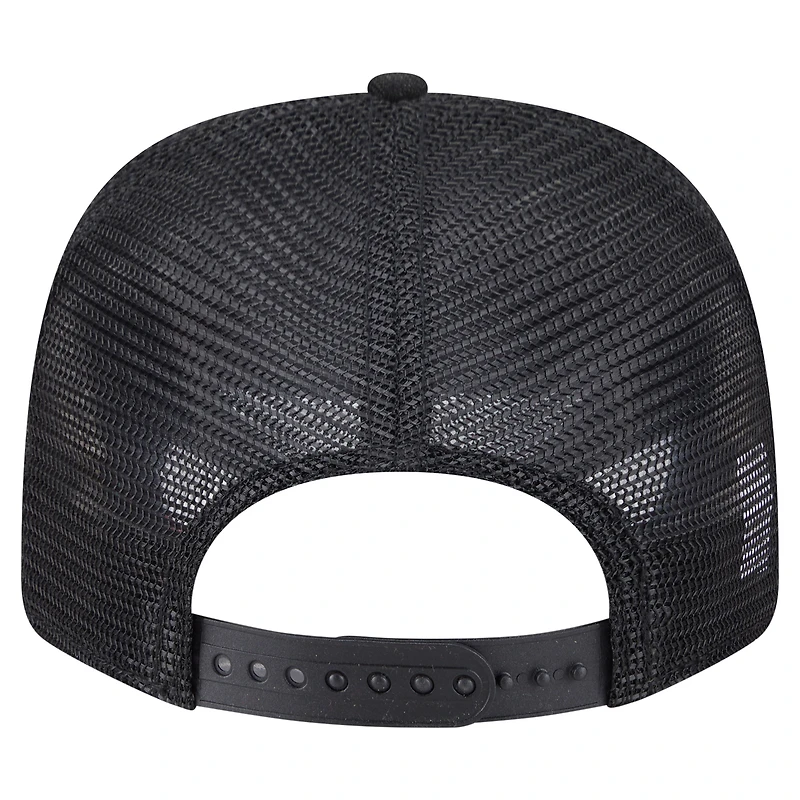 Casquette camionneur extensible 9SEVENTY noire des Falcons d'Atlanta pour homme de New Era