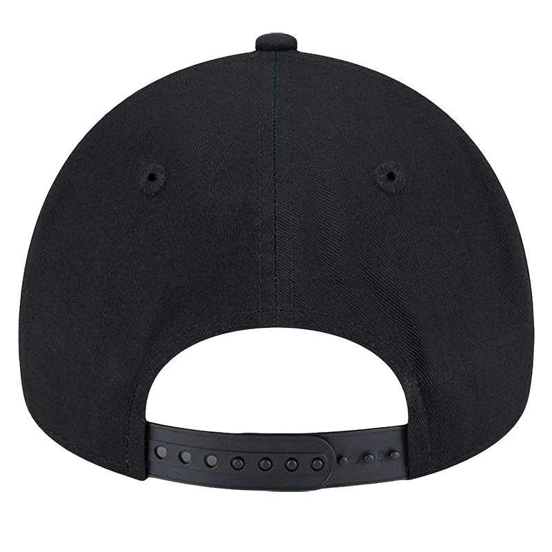 Casquette ajustable Mystic 9FORTY A-Frame Atlanta Falcons noire New Era pour homme