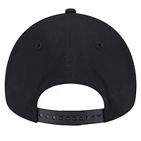 Casquette ajustable Mystic 9FORTY A-Frame Atlanta Falcons noire New Era pour homme