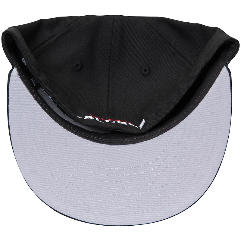 Men's New Era Black Atlanta Falcons Omaha 59FIFTY Fitted Hat