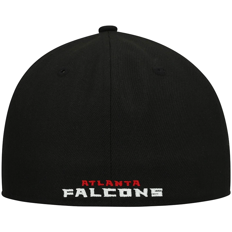 Men's New Era Black Atlanta Falcons Omaha Low Profile 59FIFTY Fitted Hat