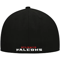 Men's New Era Black Atlanta Falcons Omaha Low Profile 59FIFTY Fitted Hat
