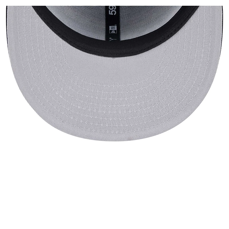 Casquette ajustée Ransom 59FIFTY Atlanta Falcons de New Era pour homme, noire