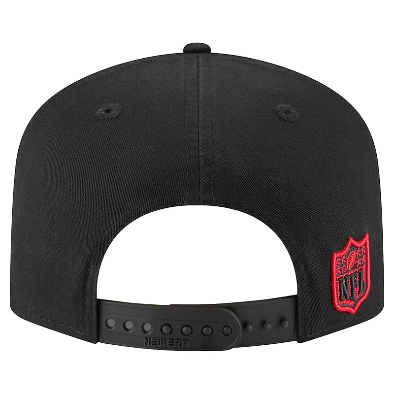 Men's New Era  Black Atlanta Falcons Team 19TWENTY Adjustable Hat