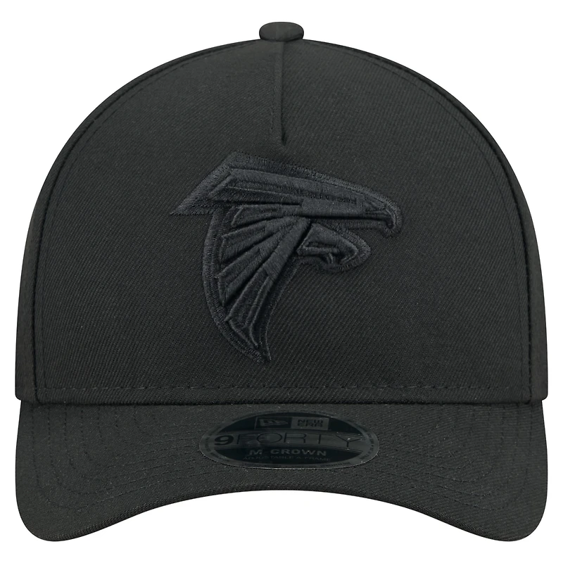 Casquette ajustable New Era noire 9FORTY M-Crown A-Frame pour homme