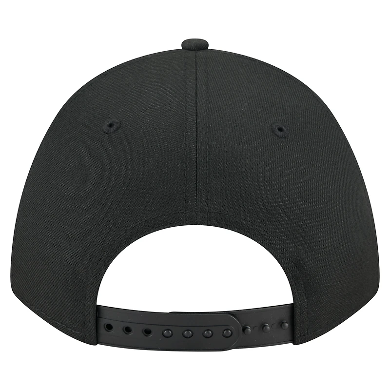 Casquette ajustable New Era noire 9FORTY M-Crown A-Frame pour homme