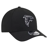 Men's New Era  Black Atlanta Falcons Team Collection 9FORTY M-Crown A-Frame Adjustable Hat