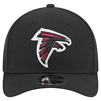 Casquette ajustable 9FORTY M-Crown noire New Era pour homme, collection Team Falcons des Atlanta