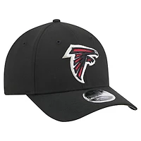 Casquette ajustable 9FORTY M-Crown noire New Era pour homme, collection Team Falcons des Atlanta