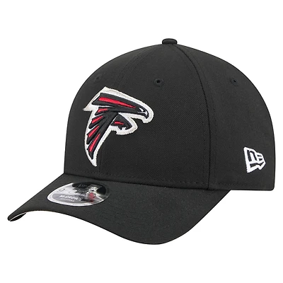 Casquette ajustable 9FORTY M-Crown noire New Era pour homme, collection Team Falcons des Atlanta