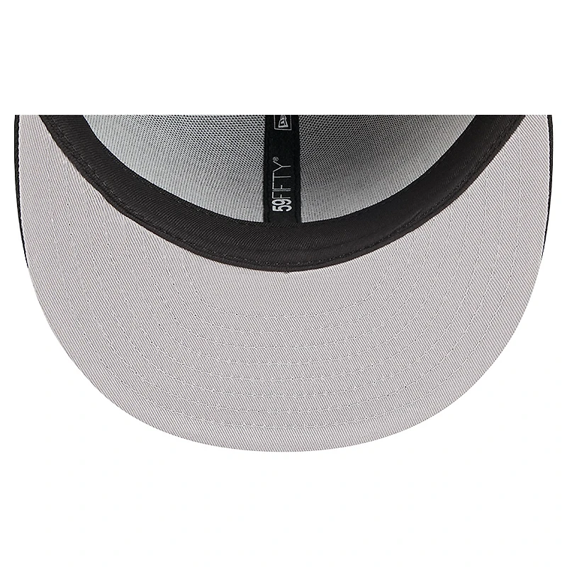 Men's New Era Black Atlanta Falcons Tri-Hit 59FIFTY Fitted Hat