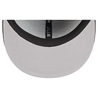 Men's New Era Black Atlanta Falcons Tri-Hit 59FIFTY Fitted Hat