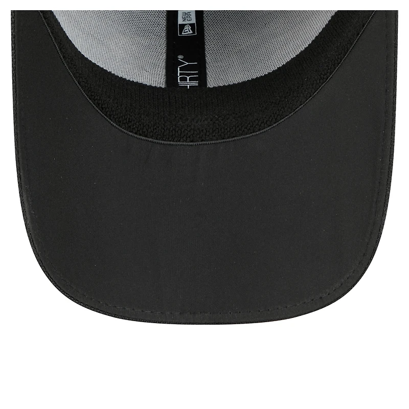 Casquette New Era noire Atlanta Falcons Visor Hit 39THIRTY Flex pour homme