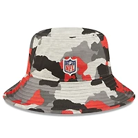Men's New Era Camo Atlanta Falcons 2022 NFL Training Camp Official Bucket Hat