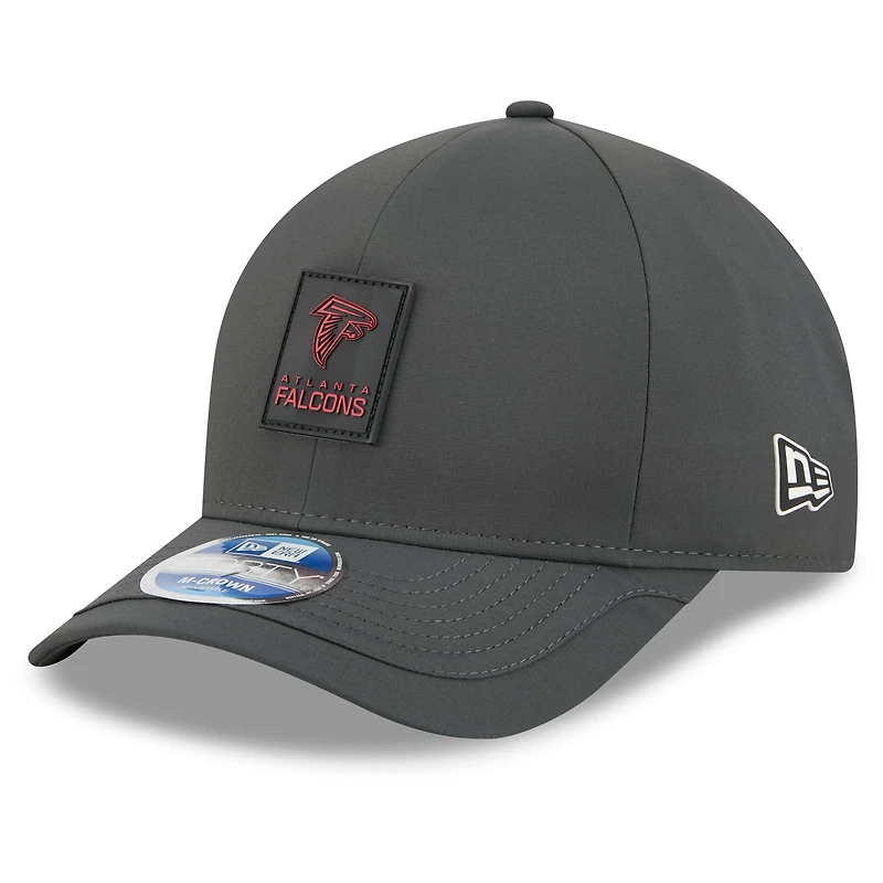 Men's New Era Charcoal Atlanta Falcons 2025 Sideline Cold Weather 9FORTY M-Crown Adjustable Hat