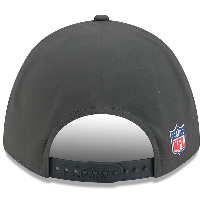 Men's New Era Charcoal Atlanta Falcons 2025 Sideline Cold Weather 9FORTY M-Crown Adjustable Hat