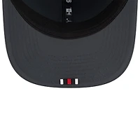 Casquette ajustable 9SEVENTY Atlanta Falcons 2025 Sideline de New Era pour homme, couleur charbon