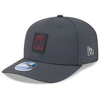 Casquette ajustable 9SEVENTY Atlanta Falcons 2025 Sideline de New Era pour homme, couleur charbon