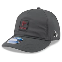 Men's New Era Charcoal Atlanta Falcons 2025 Sideline Cold Weather Retro Crown 59FIFTY Fitted Hat