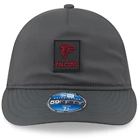 Men's New Era Charcoal Atlanta Falcons 2025 Sideline Cold Weather Retro Crown 59FIFTY Fitted Hat