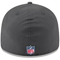 Men's New Era Charcoal Atlanta Falcons 2025 Sideline Cold Weather Retro Crown 59FIFTY Fitted Hat