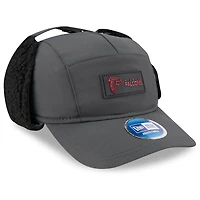 Men's New Era Charcoal Atlanta Falcons 2025 Sideline Cold Weather Runner Dog Ear Adjustable Hat