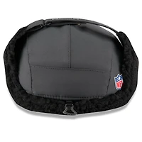 Men's New Era Charcoal Atlanta Falcons 2025 Sideline Cold Weather Runner Dog Ear Adjustable Hat