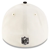 Men's New Era  Cream/Black Atlanta Falcons 2025 NFL Draft 39THIRTY Flex Hat